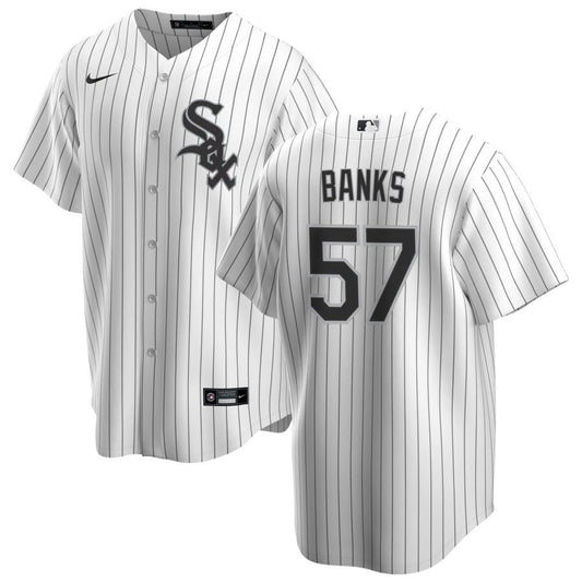 Tanner Banks Chicago White Sox Nike Youth Home Replica Jersey - White